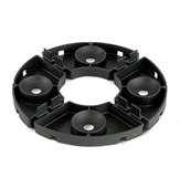 TRANSFORM TRAPLAST Podložka pod dlažbu, výška 12mm, černá